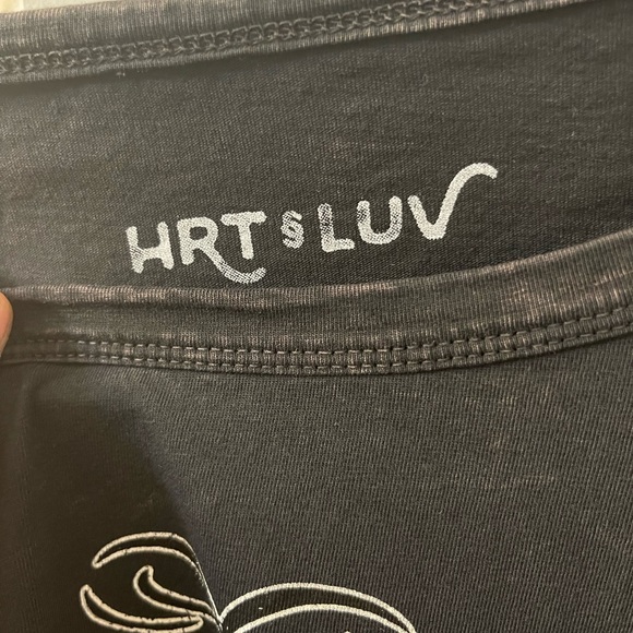 HRT & LUV rock and roll t-shirt dress new - Picture 3 of 4